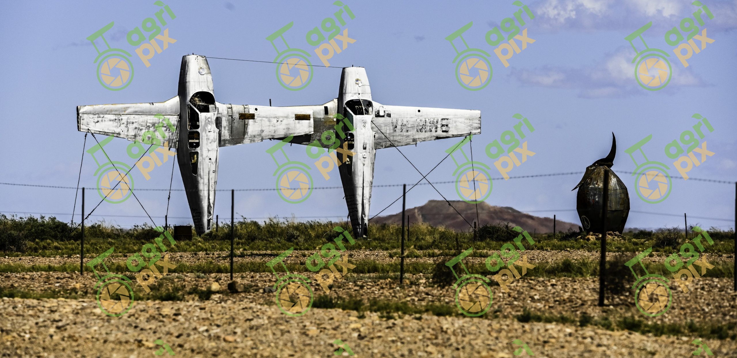 Outback airplane art