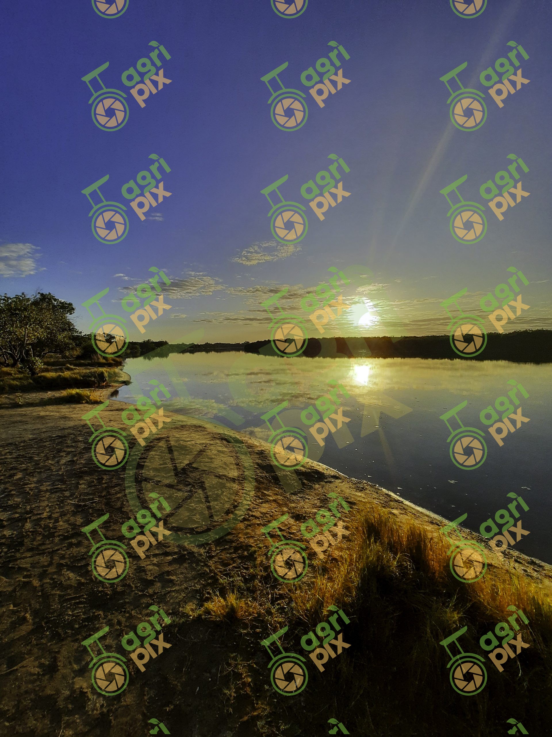 Mitchell River Sunset on Cape York Peninsula, Queensland